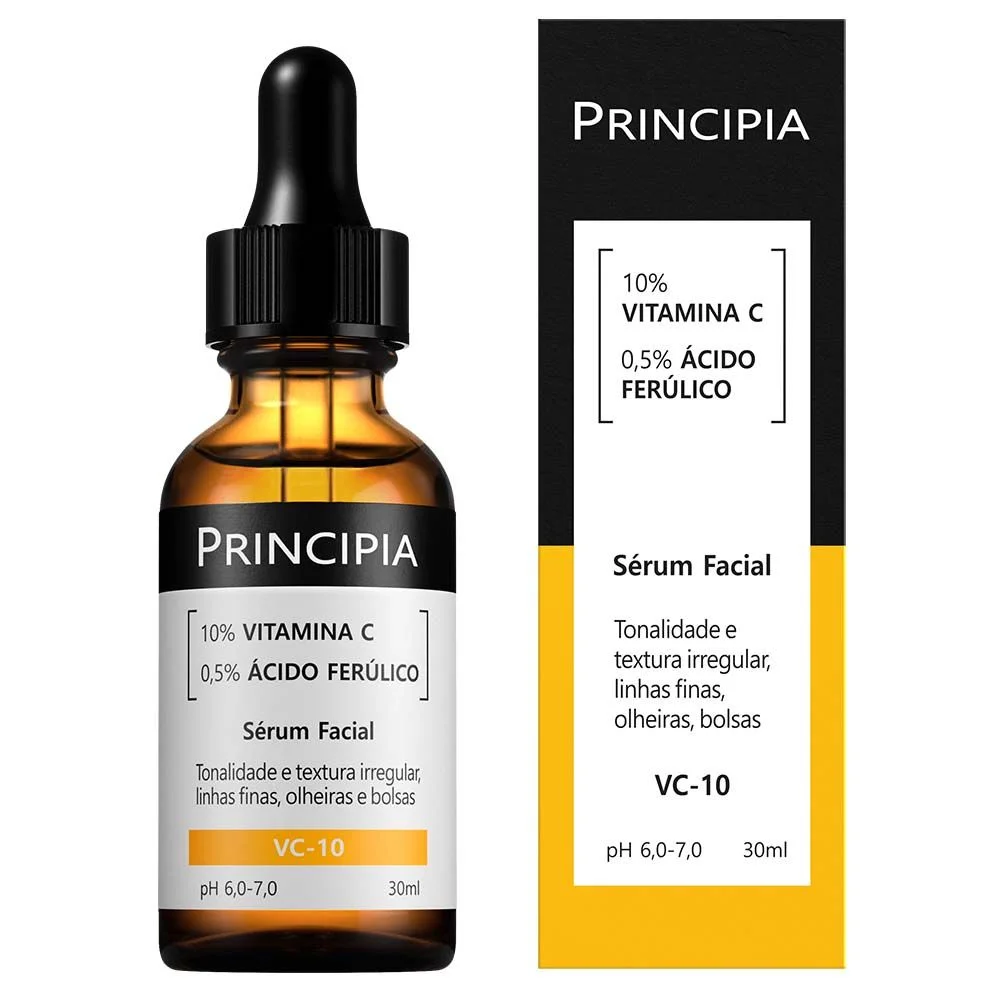 Frasco do Sérum Facial Vitamina C Principia